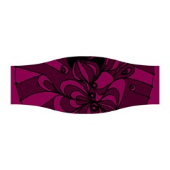 Aubergine Zendoodle Stretchable Headband by Mazipoodles