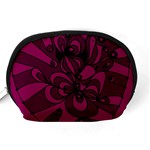 Aubergine Zendoodle Accessory Pouch (Medium) Back