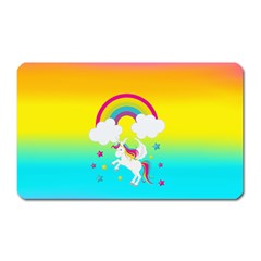 Unicorn Einhorn Licorne Magnet (rectangular) by gasi