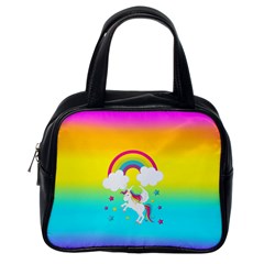 Unicorn Einhorn Licorne Classic Handbag (one Side) by gasi