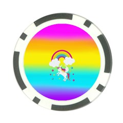 Unicorn Einhorn Licorne Poker Chip Card Guard (10 Pack) by gasi