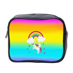 Unicorn Einhorn Licorne Mini Toiletries Bag (two Sides) by gasi