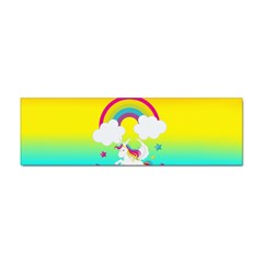 Unicorn Einhorn Licorne Sticker (bumper) by gasi