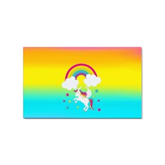 Unicorn Einhorn Licorne Sticker Rectangular (100 Pack) by gasi