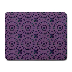 Kaleidoscope Scottish Violet Small Mousepad by Mazipoodles