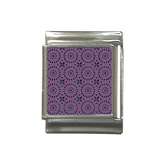 Kaleidoscope Scottish Violet Italian Charm (13mm) by Mazipoodles