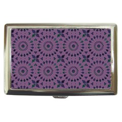 Kaleidoscope Scottish Violet Cigarette Money Case by Mazipoodles