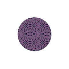 Kaleidoscope Scottish Violet Golf Ball Marker (4 Pack) by Mazipoodles