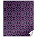 Kaleidoscope Scottish Violet Canvas 8  x 10  8.15 x9.66  Canvas - 1