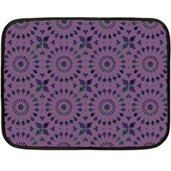 Kaleidoscope Scottish Violet Fleece Blanket (mini) by Mazipoodles