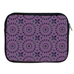 Kaleidoscope Scottish Violet Apple iPad 2/3/4 Zipper Cases Front