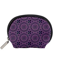 Kaleidoscope Scottish Violet Accessory Pouch (small) by Mazipoodles