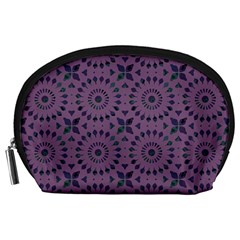 Kaleidoscope Scottish Violet Accessory Pouch (large) by Mazipoodles