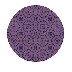 Kaleidoscope Scottish Violet Mini Round Pill Box (pack Of 3) by Mazipoodles