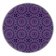 Kaleidoscope Scottish Violet Wireless Charger by Mazipoodles