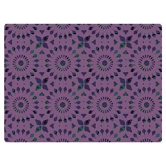 Kaleidoscope Scottish Violet Double Sided Flano Blanket (extra Small) by Mazipoodles