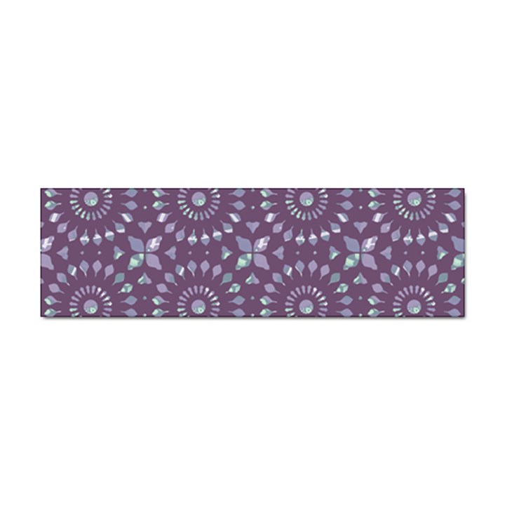 Kaleidoscope Plum Sticker (Bumper)