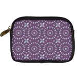 Kaleidoscope Plum Digital Camera Leather Case Front