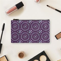 Kaleidoscope Plum Cosmetic Bag (small) by Mazipoodles