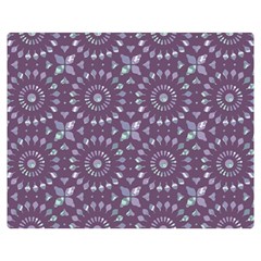 Kaleidoscope Plum Double Sided Flano Blanket (medium) by Mazipoodles