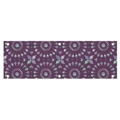 Kaleidoscope Plum Banner And Sign 6  X 2  by Mazipoodles