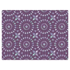 Kaleidoscope Plum Double Sided Flano Blanket (extra Small) by Mazipoodles