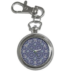 Kaleidoscope Deep Purple Key Chain Watches by Mazipoodles