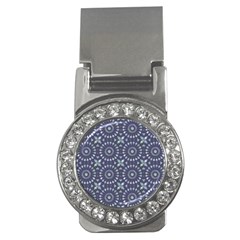 Kaleidoscope Deep Purple Money Clips (cz) 