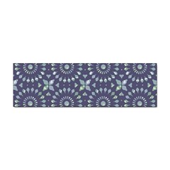 Kaleidoscope Deep Purple Sticker (bumper) by Mazipoodles