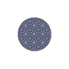 Kaleidoscope Deep Purple Golf Ball Marker (10 Pack) by Mazipoodles