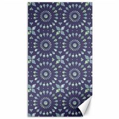 Kaleidoscope Deep Purple Canvas 40  X 72  by Mazipoodles