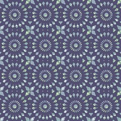 Kaleidoscope Deep Purple Play Mat (square)