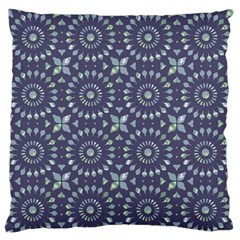 Kaleidoscope Deep Purple Standard Flano Cushion Case (one Side) by Mazipoodles