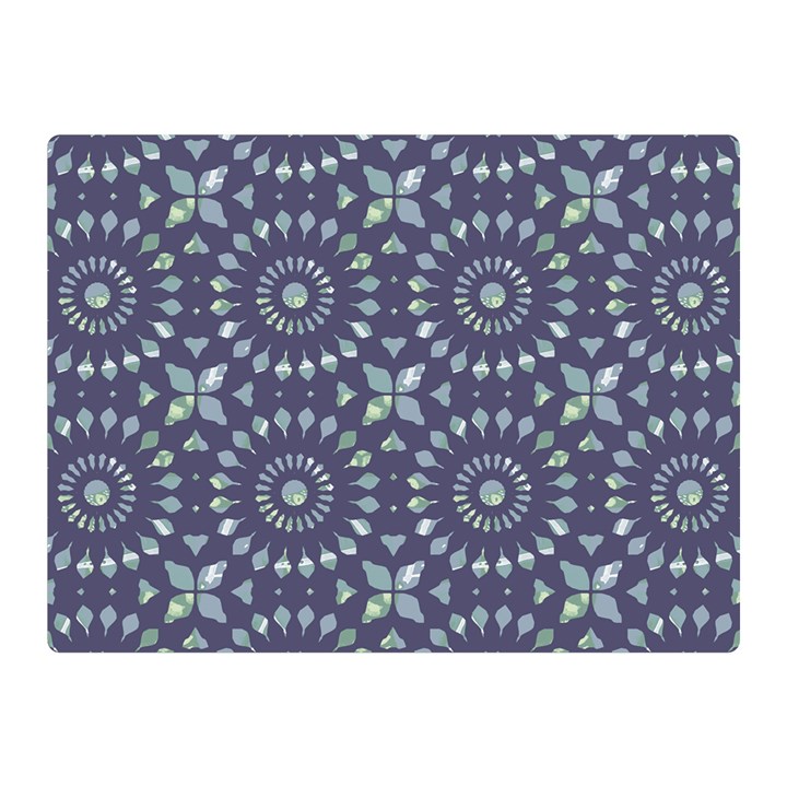 Kaleidoscope Deep Purple Double Sided Flano Blanket (Mini)