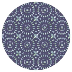 Kaleidoscope Deep Purple Round Trivet