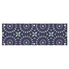 Kaleidoscope Deep Purple Banner And Sign 6  X 2  by Mazipoodles