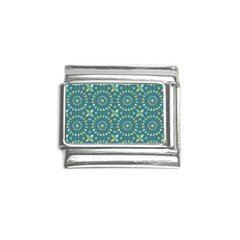 Kaleidoscope Hunter Green Italian Charm (9mm) by Mazipoodles