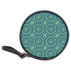 Kaleidoscope Hunter Green Classic 20-cd Wallets by Mazipoodles