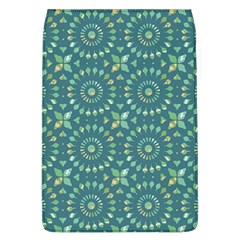 Kaleidoscope Hunter Green Removable Flap Cover (l) by Mazipoodles