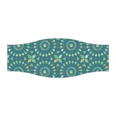 Kaleidoscope Hunter Green Stretchable Headband by Mazipoodles