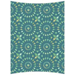 Kaleidoscope Hunter Green Back Support Cushion by Mazipoodles