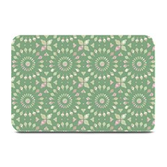 Kaleidoscope Peaceful Green Plate Mats by Mazipoodles