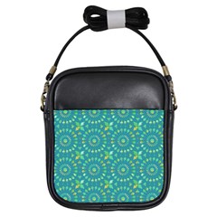 Kaleidoscope Jericho Jade Girls Sling Bag by Mazipoodles