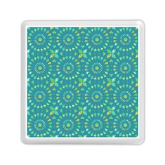 Kaleidoscope Jericho Jade Memory Card Reader (square) by Mazipoodles