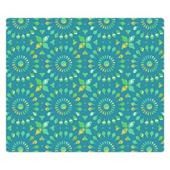 Kaleidoscope Jericho Jade Double Sided Flano Blanket (small)