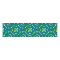 Kaleidoscope Jericho Jade Banner And Sign 4  X 1  by Mazipoodles