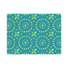 Kaleidoscope Jericho Jade Flano Blanket (mini) by Mazipoodles