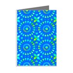 Kaleidoscope Blue Mini Greeting Cards (Pkg of 8) Right