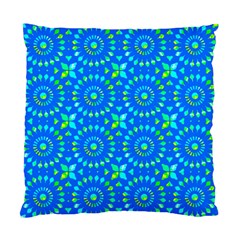 Kaleidoscope Blue Standard Cushion Case (two Sides)