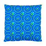 Kaleidoscope Blue Standard Cushion Case (Two Sides) Back